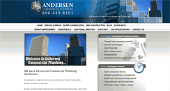 Desktop Screenshot of andersenplumbing.com